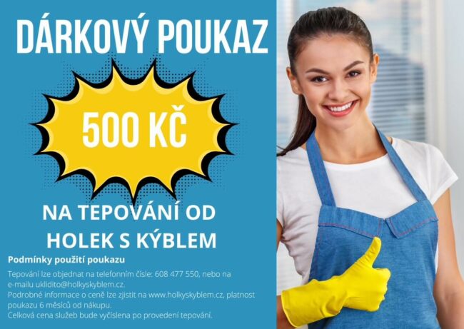 Dárkový poukaz - tepování