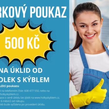Dárkový poukaz - úklid domu